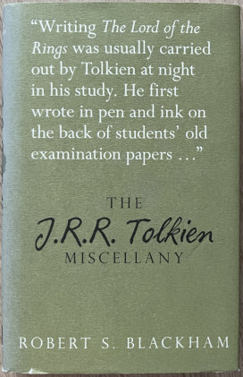 The J.R.R. Tolkien Miscellany