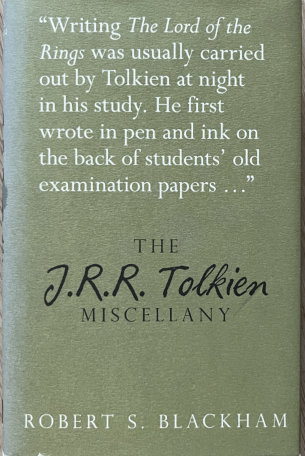 The J.R.R. Tolkien Miscellany